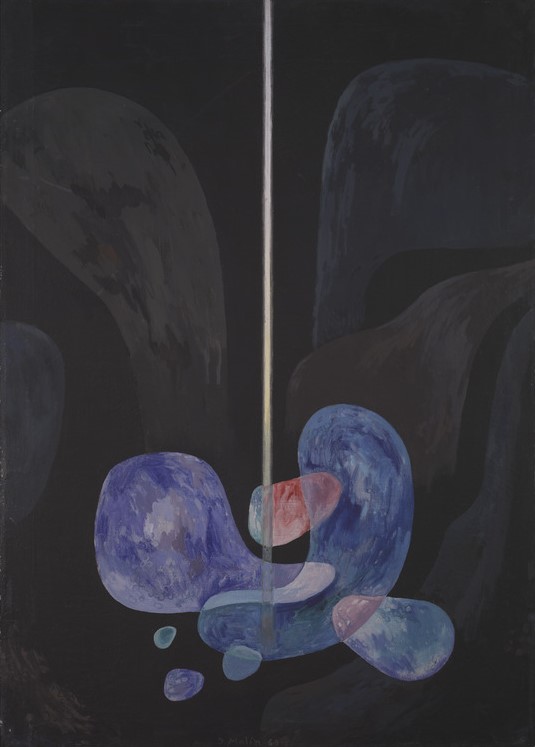 Ilmar Maalin „Valley of Blue Tears“ (1968). Tartu Art Museum