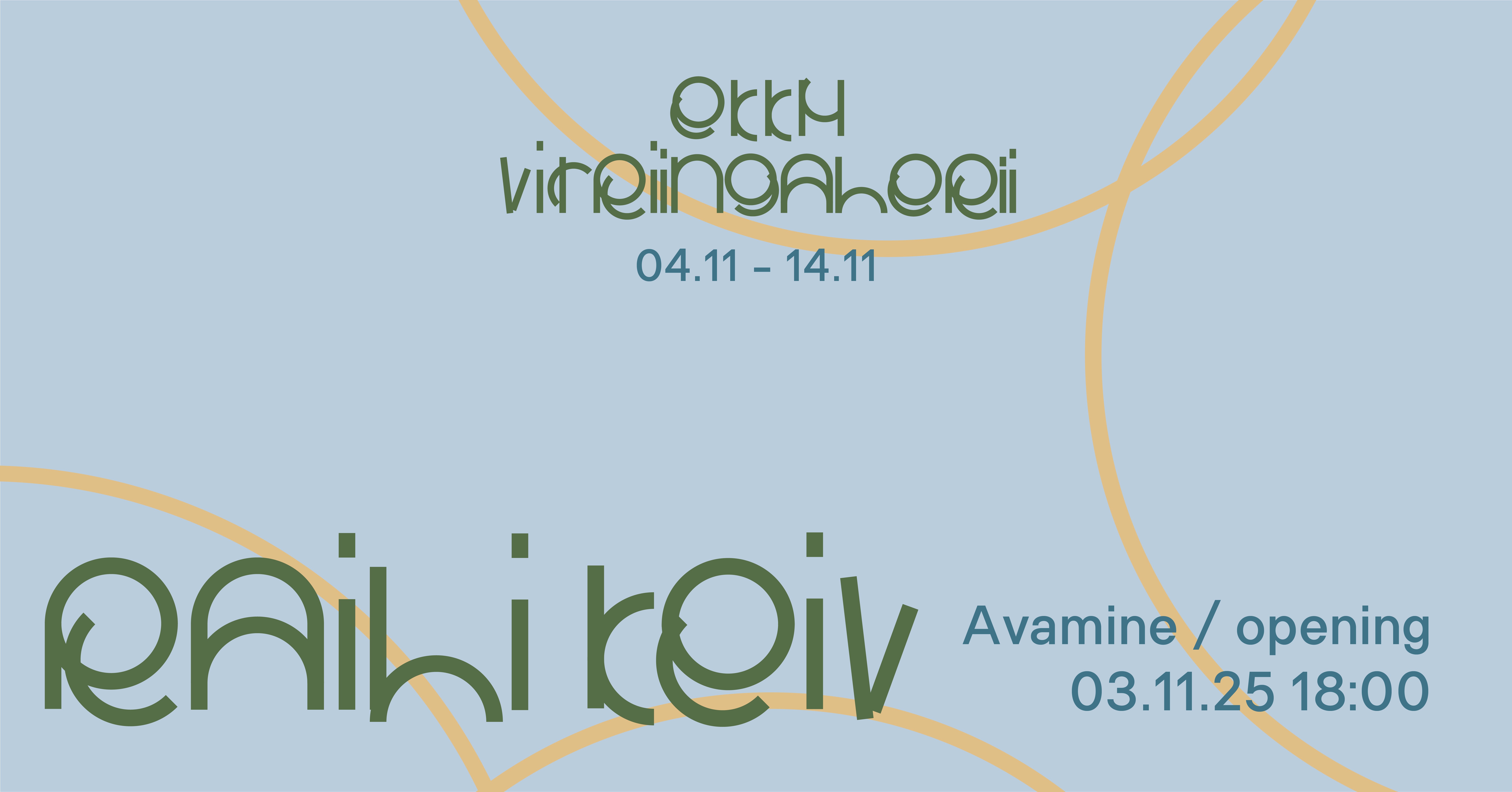 Graafiline disain / graphic design: Agnes Isabelle Veevo.